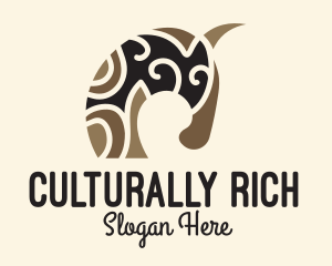 Tribal Primitive Horse logo