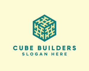 Technology App Cube logo design