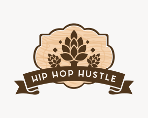 Hop Plant Brewery logo design