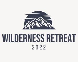 Mountain Travel Wordmark logo
