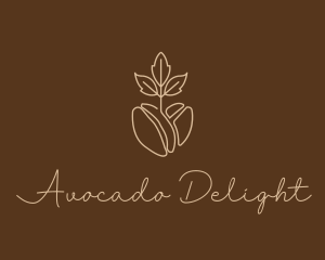 Organic Coffee Bean logo design