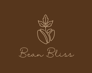 Organic Coffee Bean logo design