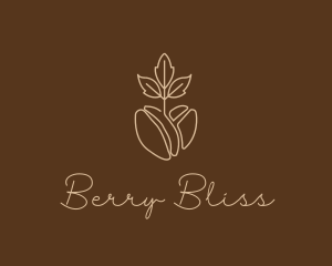 Organic Coffee Bean logo design