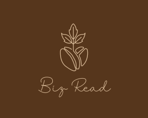 Organic Coffee Bean logo design