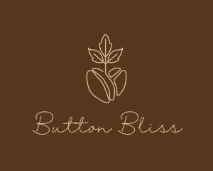 Organic Coffee Bean logo design