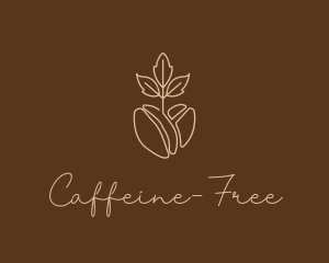 Organic Coffee Bean logo design