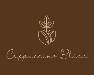 Organic Coffee Bean logo design