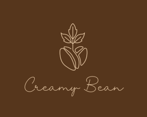 Organic Coffee Bean logo design