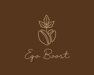 Organic Coffee Bean logo design