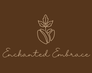 Organic Coffee Bean logo design