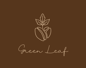 Organic Coffee Bean logo