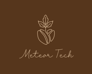 Organic Coffee Bean logo design