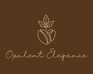 Organic Coffee Bean logo design