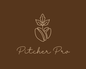 Organic Coffee Bean logo design