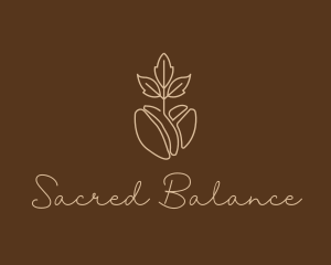 Organic Coffee Bean logo design