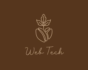 Organic Coffee Bean logo design