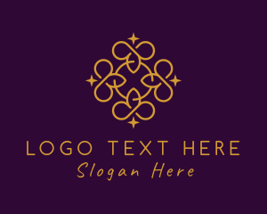 Golden Elegant Pattern logo