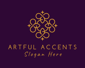 Golden Elegant Pattern logo design