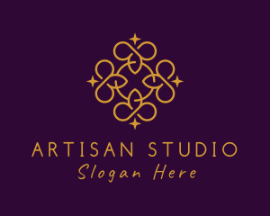 Golden Elegant Pattern logo design