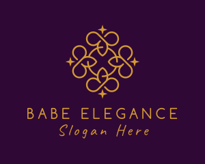 Golden Elegant Pattern logo design