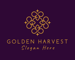 Golden Elegant Pattern logo design