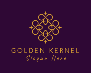 Golden Elegant Pattern logo design