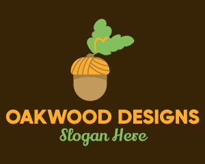 Acorn Oak Nut logo