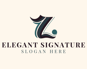 Elegant Letter Z Company logo design