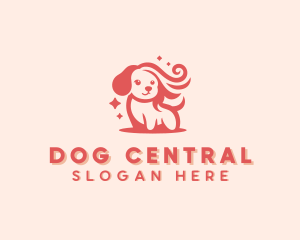 Puppy Dog Grooming logo design