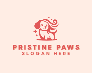 Puppy Dog Grooming logo design