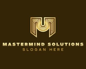  Premium Business Letter M logo design