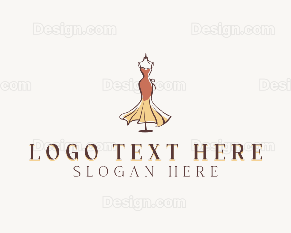 Dress Fashion Designer Logo