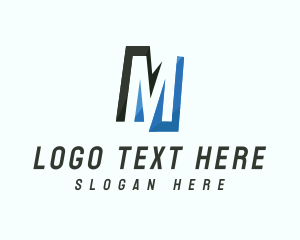 Professional Business Letter M logo