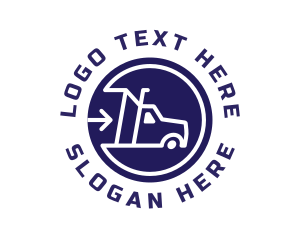 Automotive Delivery Truck logo