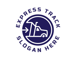 Automotive Delivery Truck logo design