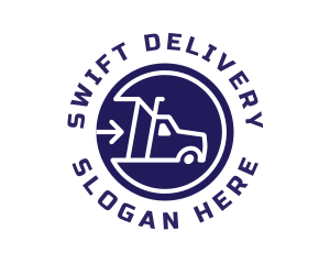 Automotive Delivery Truck logo design