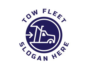 Automotive Delivery Truck logo design