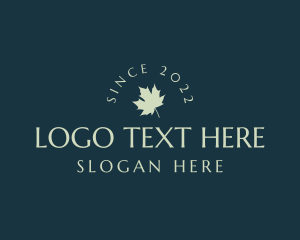 Maple Leaf Wordmark logo