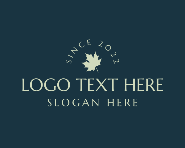 Maple Leaf logo example 3