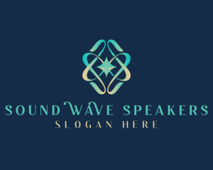 Wave Star Startup logo design