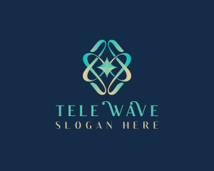 Wave Star Startup logo design