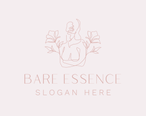 Floral Sexy Female logo design