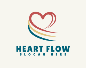 Dating Heart Swoosh logo