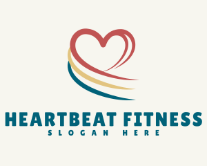 Dating Heart Swoosh logo