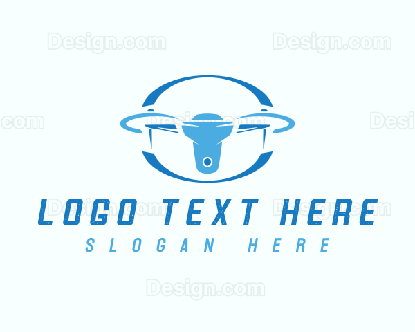 Aerial Drone Flight Logo