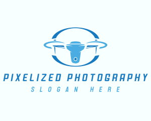 Aerial Drone Flight logo design