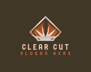 Industrial Laser Cutting logo design