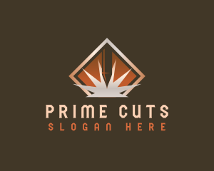 Industrial Laser Cutting logo design