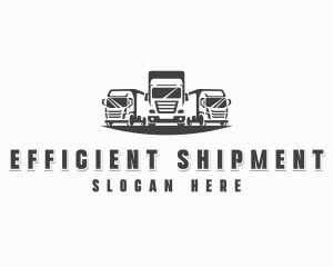 Truck Haulage Vehicle logo design