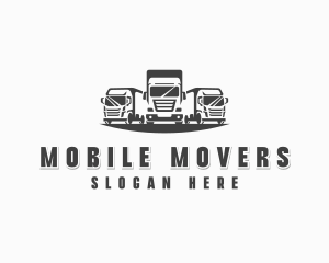 Truck Haulage Vehicle logo design